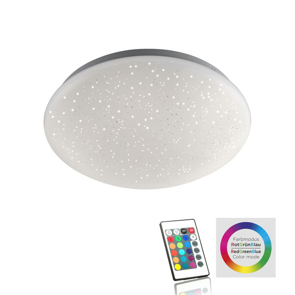 JUST LIGHT SKYLER LED Deckenleuchte CCT Dimmbar 6,2W weiss 14241-16