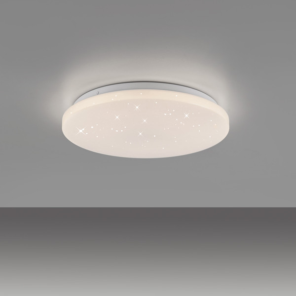 JUST LIGHT URANUS LED Deckenleuchte Warmweiss 22W weiss 14276-16
