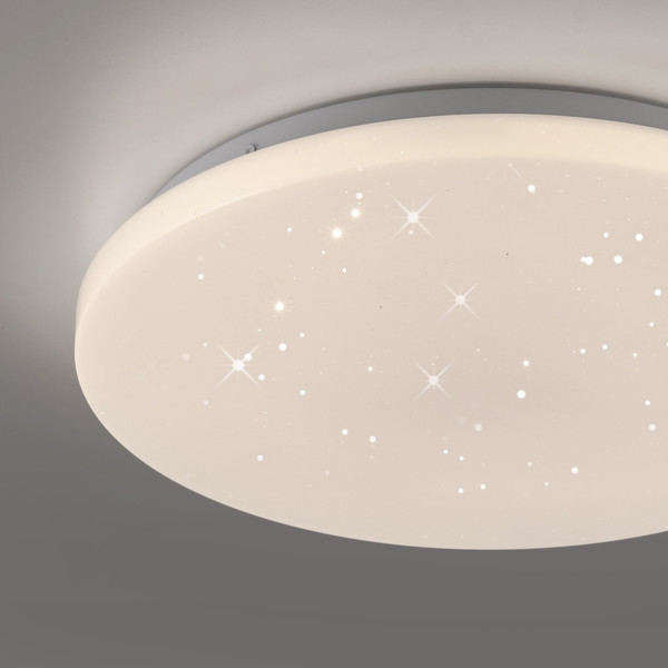 JUST LIGHT URANUS LED Deckenleuchte Warmweiss 22W weiss 14276-16