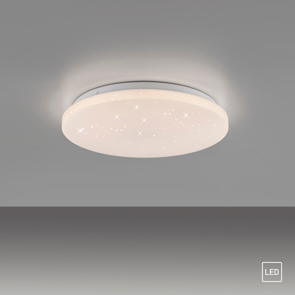 JUST LIGHT URANUS LED Deckenleuchte Warmweiss 22W weiss 14276-16
