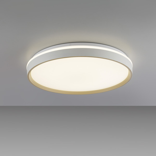 JUST LIGHT MIO LED Deckenleuchte CCT Dimmbar 34W sand 14278-39