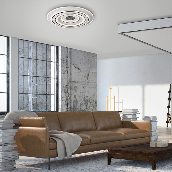 JUST LIGHT TOLAGO LED Deckenleuchte CCT Dimmbar 38W weiss 14282-16