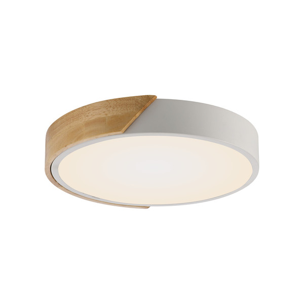 JUST LIGHT BILA LED Deckenleuchte Warmweiss 24W weiss 14288-16
