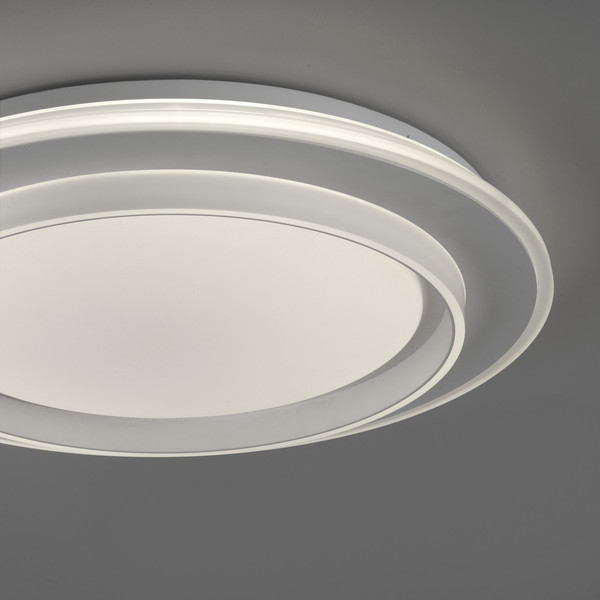 JUST LIGHT LAGO LED Deckenleuchte CCT Dimmbar 20W weiss 14296-16