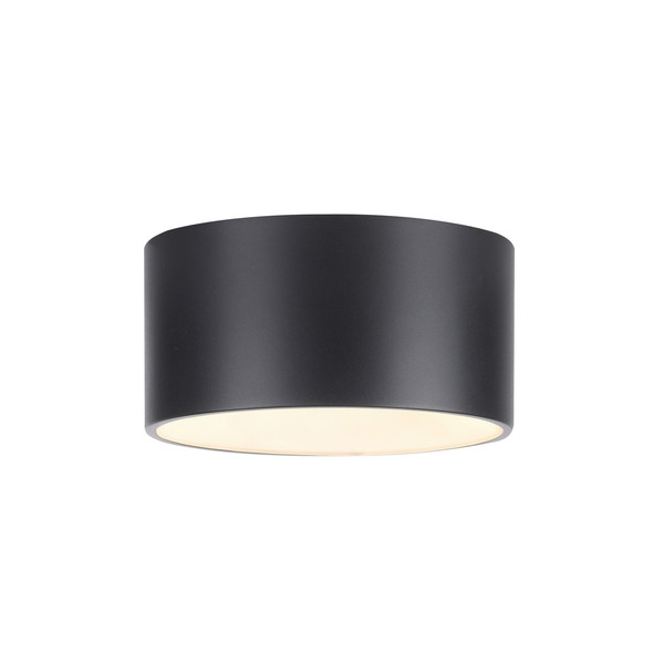 JUST LIGHT TANIKA LED Deckenleuchte Warmweiss Dimmbar 13W schwarz 14325-18