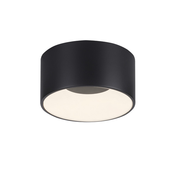 JUST LIGHT TANIKA LED Deckenleuchte Warmweiss Dimmbar 13W schwarz 14325-18
