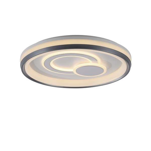 JUST LIGHT MINELLI LED Deckenleuchte Warmweiss Dimmbar 35W weiss 14334-16