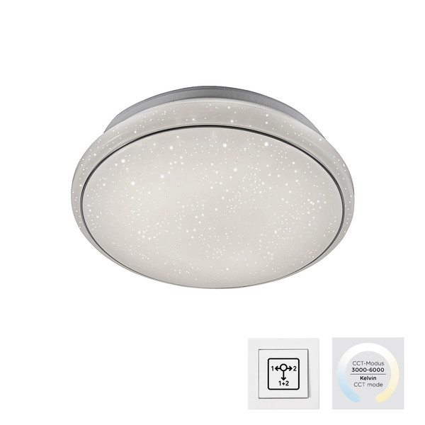 JUST LIGHT JUPITER LED Deckenleuchte CCT 13,6W weiss 14362-16