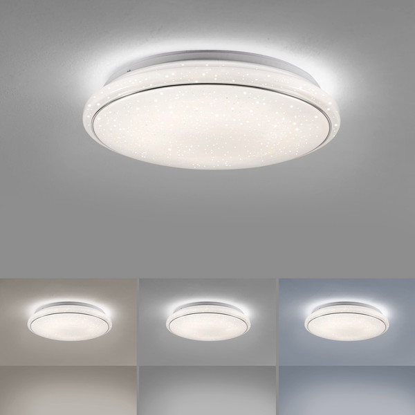 JUST LIGHT JUPITER LED Deckenleuchte CCT 28,8W weiss 14364-16