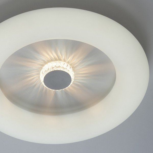 JUST LIGHT VERTIGO LED Deckenleuchte CCT Dimmbar 26W weiss 14383-16