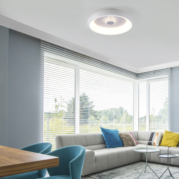 JUST LIGHT VERTIGO LED Deckenleuchte CCT Dimmbar 29W weiss 14384-16