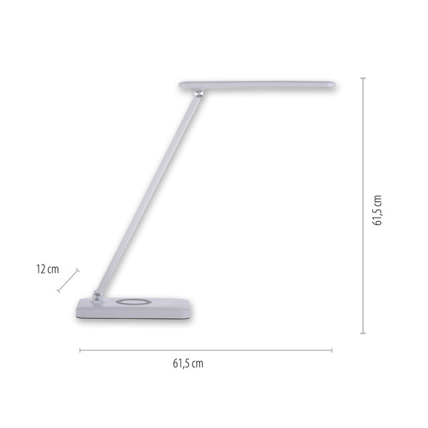 JUST LIGHT FLORENTINA LED Tischleuchte CCT Dimmbar 5W weiss 14415-16
