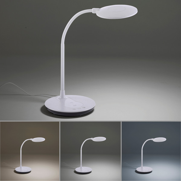 JUST LIGHT ASTRID LED Tischleuchte CCT Dimmbar 5W weiss 14416-16