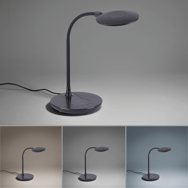 JUST LIGHT ASTRID LED Tischleuchte CCT Dimmbar 5W schwarz 14416-18