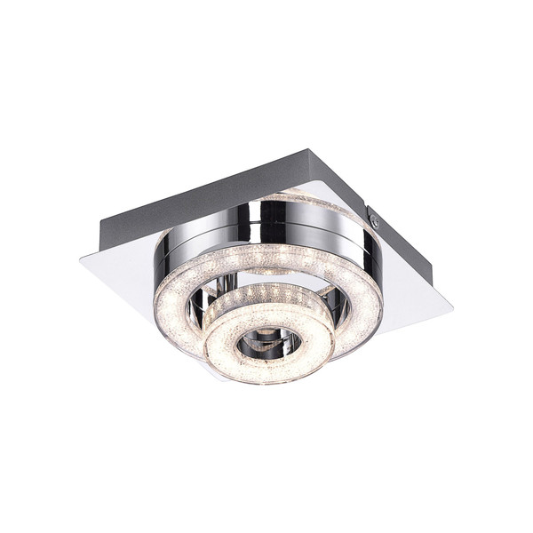 JUST LIGHT TIM LED Deckenleuchte Warmweiss 5W chrom 14520-17