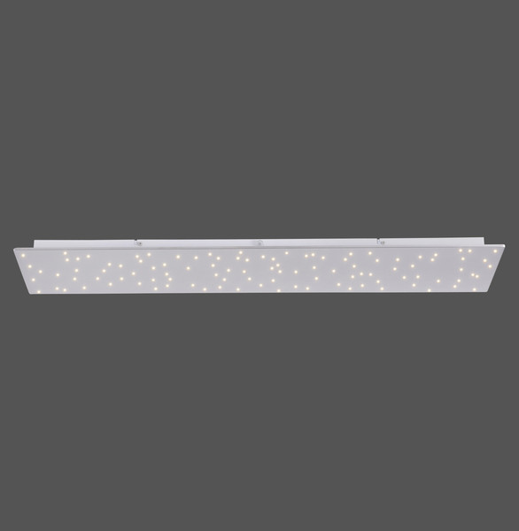 JUST LIGHT SPARKLE LED Deckenleuchte CCT Dimmbar 18W stahl 14672-55