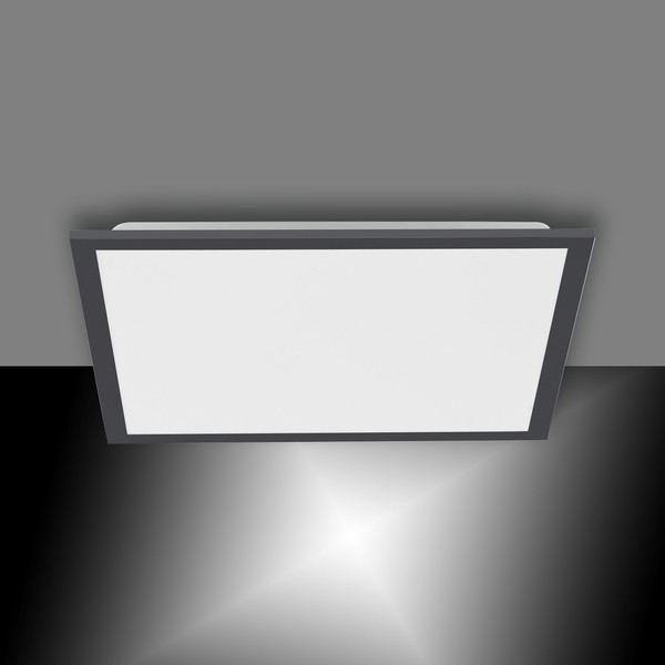 JUST LIGHT FLAT LED Deckenleuchte CCT Dimmbar 21W schwarz 14755-18
