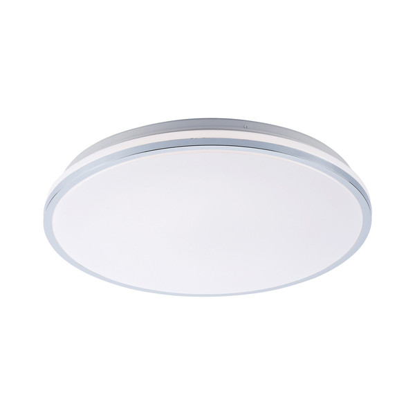 JUST LIGHT ISABELL LED Deckenleuchte Warmweiss 22W chrom IP44 14844-17