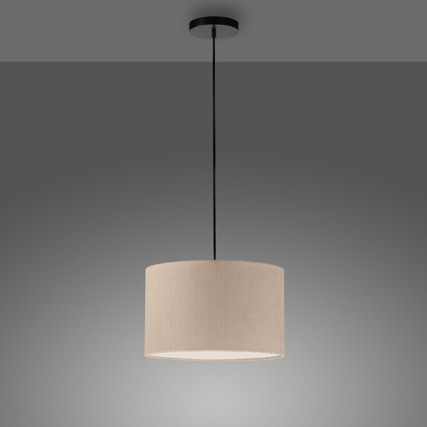 JUST LIGHT DURO Pendelleuchte E27 max. 10W sand 14892-39