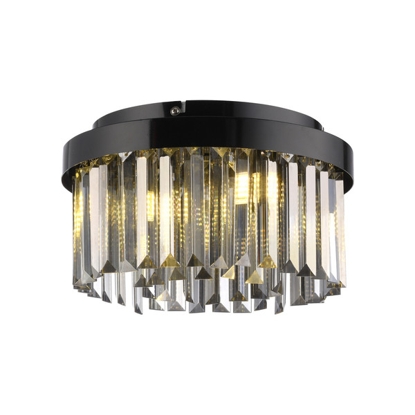 JUST LIGHT KULUNKA Kronleuchter G9 max. 5W 4-fach schwarz 15048-18