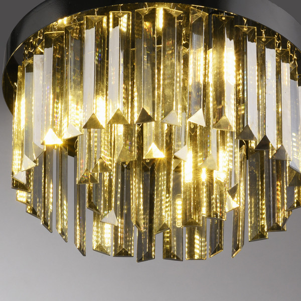 JUST LIGHT KULUNKA Kronleuchter G9 max. 5W 4-fach schwarz 15048-18