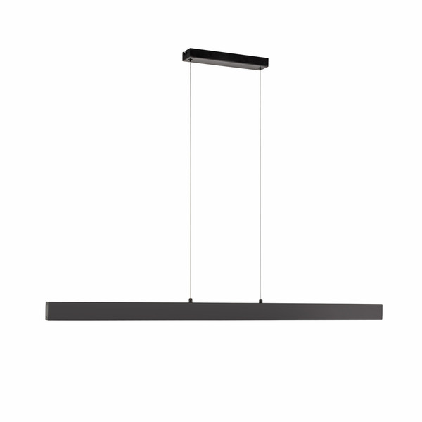 JUST LIGHT DRITTO LED Pendelleuchte Warmweiss 25W schwarz 15061-18