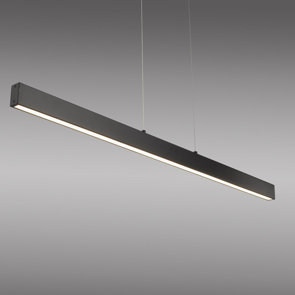 JUST LIGHT DRITTO LED Pendelleuchte Warmweiss 25W schwarz 15061-18