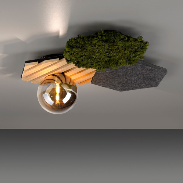 JUST LIGHT GERDA HEX Deckenleuchte G9 max. 5W multicolor 15199-70