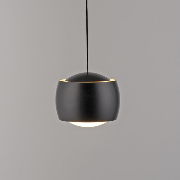 JUST LIGHT BALLINI LED Pendelleuchte Warmweiss 5,2W schwarz 15260-18