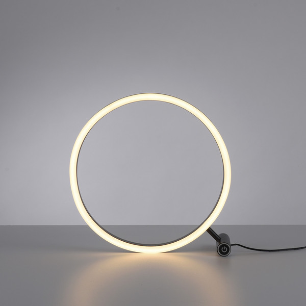 JUST LIGHT RITUS LED Tischleuchte Warmweiss Dimmbar 11,5W anthrazit 15390-13
