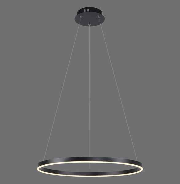 JUST LIGHT RITUS LED Pendelleuchte Warmweiss Dimmbar 28W anthrazit 15394-13
