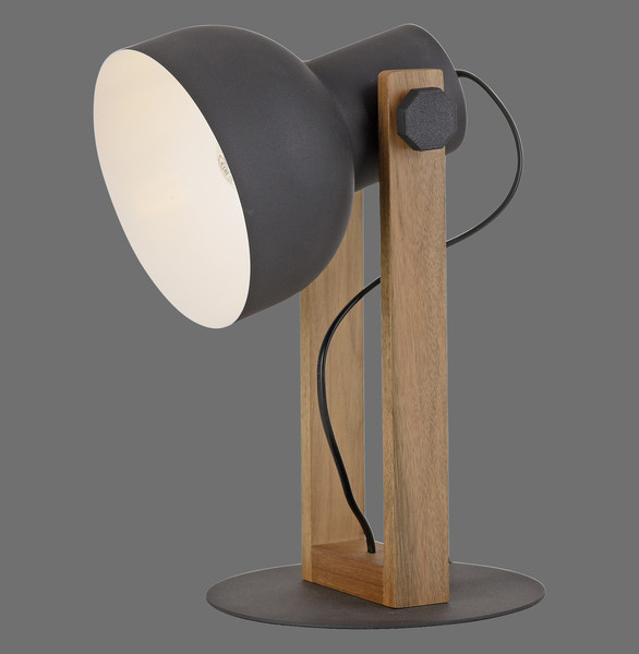 JUST LIGHT CUP 2.0 Tischleuchte E27 max. 60W schwarz 15746-18