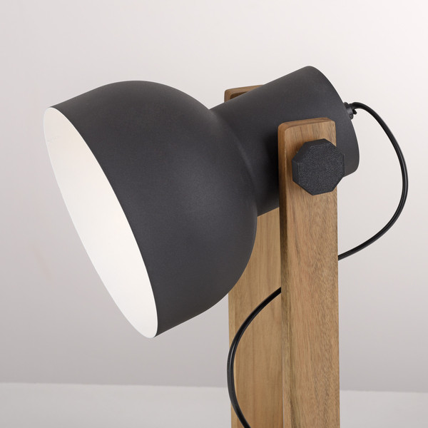 JUST LIGHT CUP 2.0 Tischleuchte E27 max. 60W schwarz 15746-18