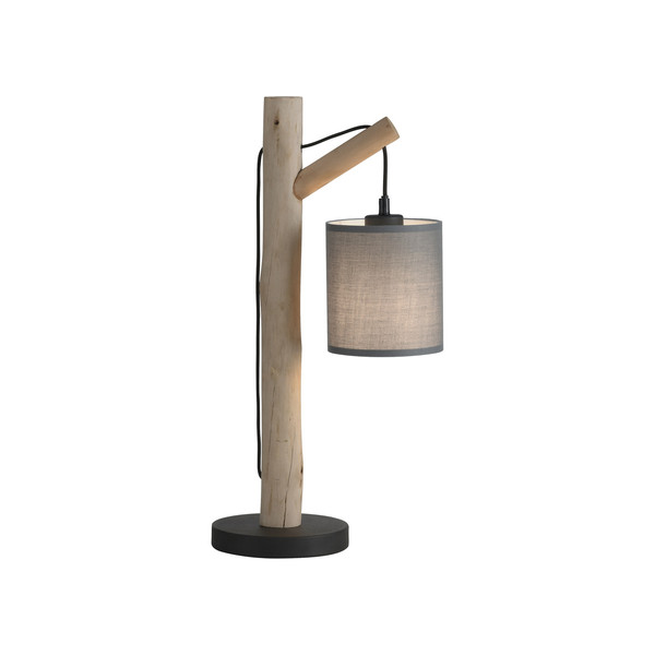 JUST LIGHT GERDA TRIBU Tischleuchte E27 max. 10W taupe 15784-29