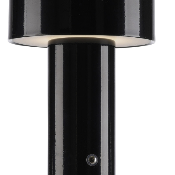 JUST LIGHT AGNES LED AKKU-Tischleuchte CCT Dimmbar 1W schwarz 19190-18