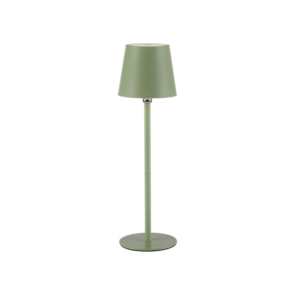 JUST LIGHT BOTERIA LED AKKU-Tischleuchte Warmweiss Dimmbar 2,5W grün IP54 19251-43