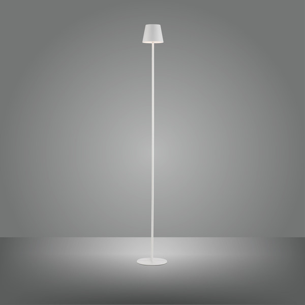 JUST LIGHT EURIA LED AKKU-Stehleuchte Warmweiss Dimmbar 2,5W weiss IP54 19252-16