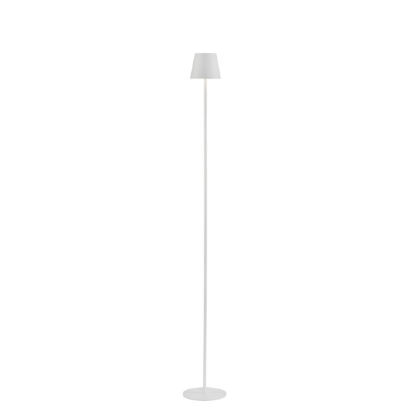 JUST LIGHT EURIA LED AKKU-Stehleuchte Warmweiss Dimmbar 2,5W weiss IP54 19252-16