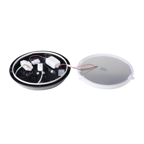 Kanlux LED- Deckenleuchte DABA PRO Weiß IP65 Bewegungssensor 19066