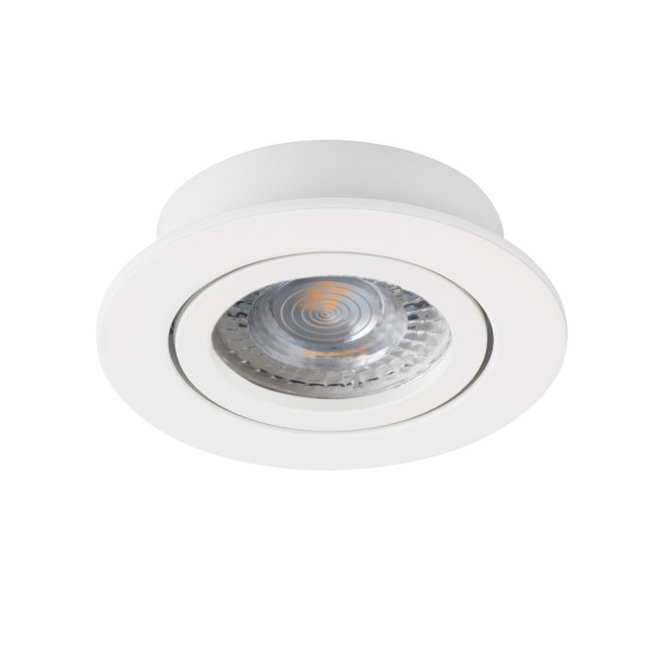 Kanlux Dalla CDTTO50W Einbaustrahler MR16 rund Ø8cm weiss 22437