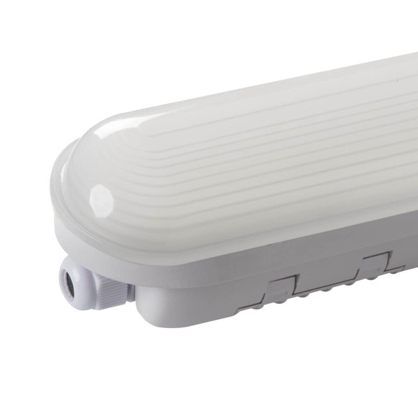 Kanlux Feuchtraum-Wannenleuchte MAH LED HI Grau IP65 22606
