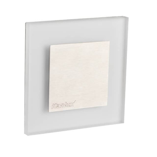 Kanlux Apus WW LED Wandeinbauleuchte silber