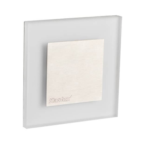 Kanlux Apus CW LED Wandeinbauleuchte silber