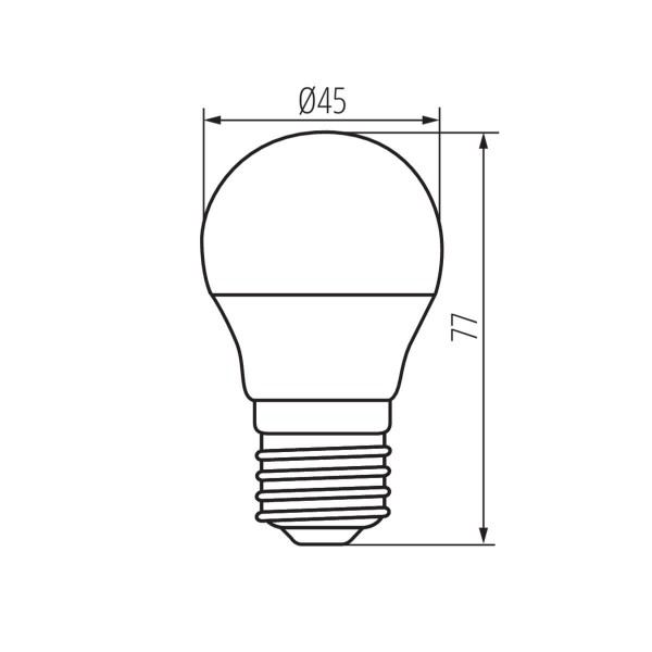 Kanlux Lampe BILO LED E27 23419