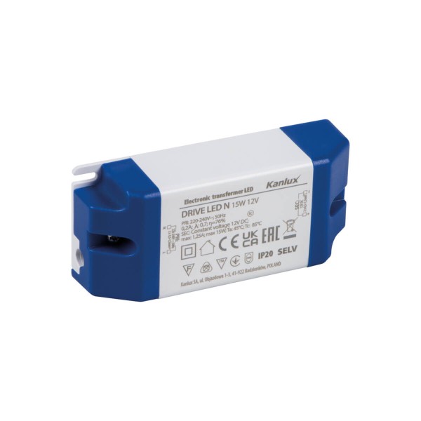 Kanlux Elektronischer Transformator DRIVE LED Weiß 23861