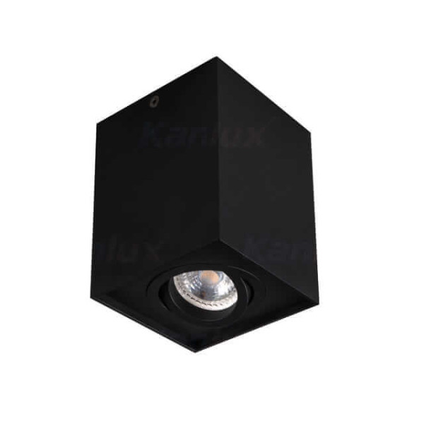 Kanlux GORD 25471 Anbauleuchte GU10 schwarz matt