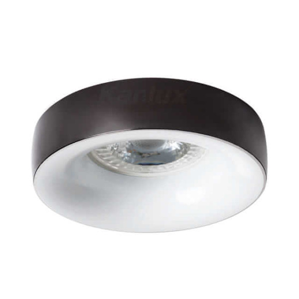 Kanlux ELNIS L 27807 Einbaurahmen Dekoring GU5,3/GU10 anthrazit, weiss