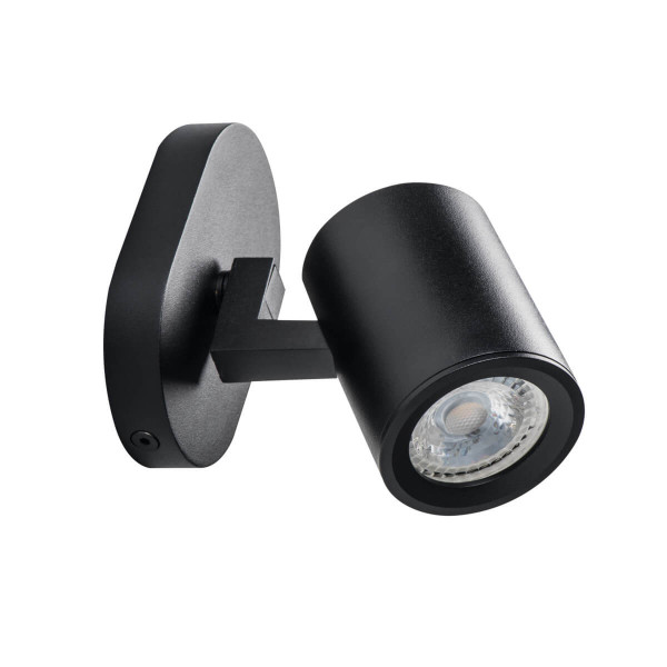 Kanlux LAURIN 29121 Wand-Deckenleuchte max. 35W GU10 schwarz