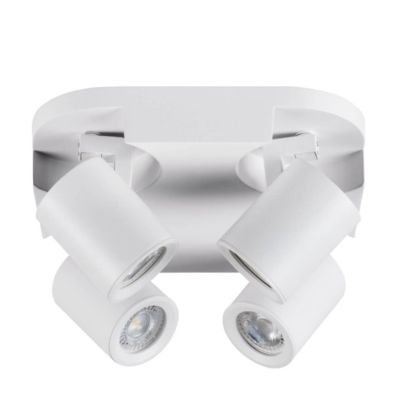 Kanlux LAURIN 29128 Wand-Deckenleuchte 4x max. 35W GU10 weiss