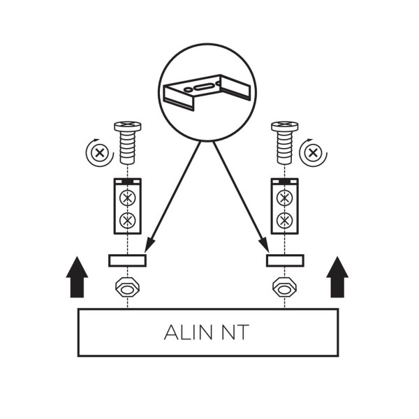 Kanlux Montagezubehör ALIN ALIN NT GRIP 29557